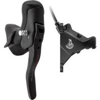 campagnolo maneta frenocambio super record eps izquierda hidr 2v 160 mm pinza del flat mount negr