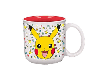 Taza - Sherwood Desayuno Pikachu, 400 ml, Cerámica, Licencia Oficial