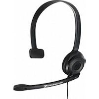 sennheiser pc2 chat monoaural diadema negro auricu