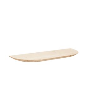 Consola recibidor de madera tono natural 100x3,2cm