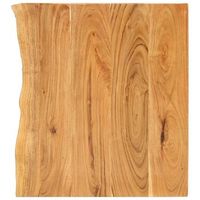 encimera para armario tocador madera maciza acacia 80x52x25 cm cfw30862