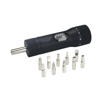 Destornillador de par SHSIWI YSQ-70 ajustable de 10-70 in-lb con 10 puntas de 1/4 de drive herramientas de precisión de