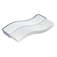 colchon de cama  colchon de espuma viscoelastica blanco 100x200x17 cm