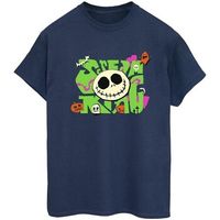 nightmare before christmas camiseta scream para mujer