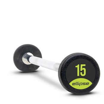 Barra Montada Reta 15 Kg, Verde Ellipse