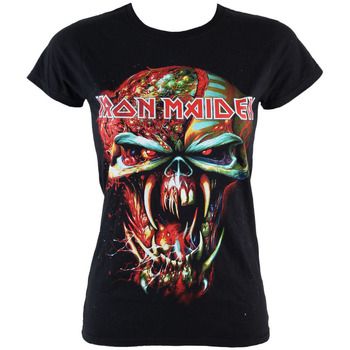 Iron Maiden Camiseta manga larga Final Frontier para mujer