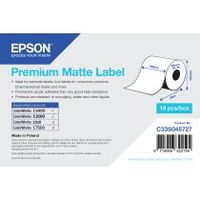 epson premium matte label - continuous roll 105mm x 35m