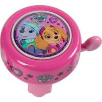 timbre infantil para bicicleta the paw patrol rosa