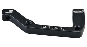 Adaptador de freno trasero elvedes pm   is 180 mm negro