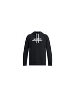 sudadera de fitness under armour rival flc txtr cg hombre negro