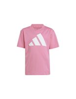 camiseta adidas essentials big logo infantil rosablanco