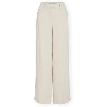 Vila Pantalón chino Flea Trousers - Birch para mujer