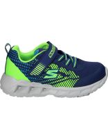 zapatillas con luces para nino skechers s-lights magna lights grux 401506n-nvlm multicolor 26