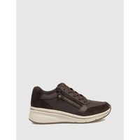 skechers zapatillas zapatilla billion flex - luxe up marron para mujer