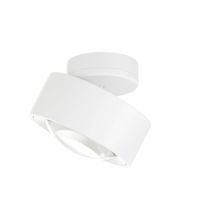 lampara de techo led de aluminio blanco