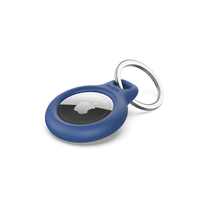 llavero belkin f8w973btblu para apple airtag azul