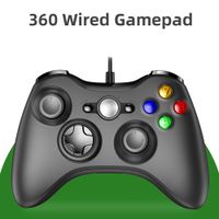 control de juego con cable 360 control de juego con cable para pc compatible con steam y compatible con win781011 compatible con 360 slim motor integrado