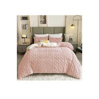 edredon borrego 180 x 260c m240 x 260 cm para cama individual o matrimonio con funda para almohada edredon nodico invierno calido y suave con relleno de micro fibra poliester edredon reversible