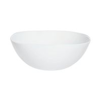 ensaladera vidrio opal cuadrada 27 cm