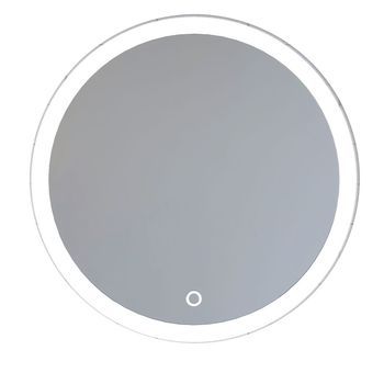 Kibath Espejo Led Moo 20w Redonda De 80 Cm Espejo 6000k