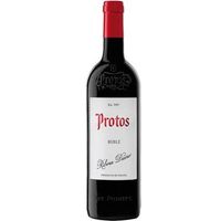 protos roble con color rojo picota - pack 6 botellas 75 cl - 14 vol