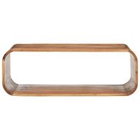mesa de centromesa auxiliarmesa de cafe de madera maciza de acacia 90x50x30 cm
