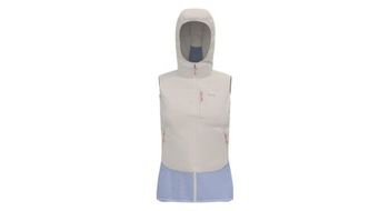 Chaleco hibrido odlo ascent para mujer gris azul