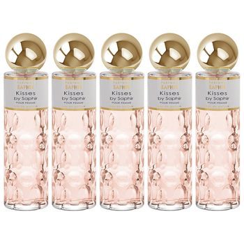 Pack De 5 Eau De Parfum Mujer Saphir Kisses 200 Ml