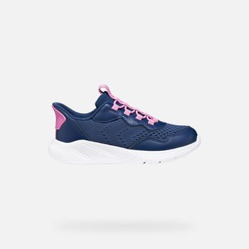 GEOX Sprintye Fast In Junior Azul Royal Oscuro/rosa Oscuro