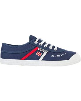 de KAWASAKI ZAPATILLAS LONA UNISEX KAWASAKI SIGNATURE CANVAS K202601 NAVY BLUE 2002 NAVY