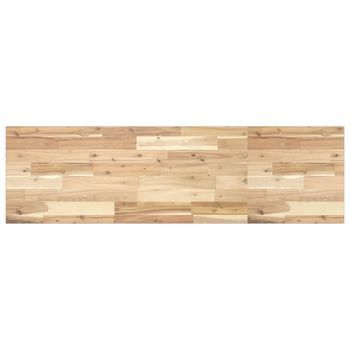 Encimera Tocador De Baño Madera Acacia Sin Tratar 160x40x2 Cm Vidaxl
