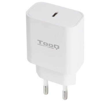 TooQ TQWC-PDUSBC20W Cargador de Pared USB-C PD20W Blanco