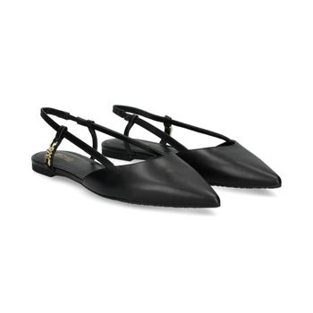 Michael Kors Zapatos Planos Mujer - Negro Talla 8.5