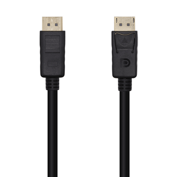 Aisens - Cable Displayport V1.2 4K@60Hz, Dp/M-Dp/M, Negro, 1.0M