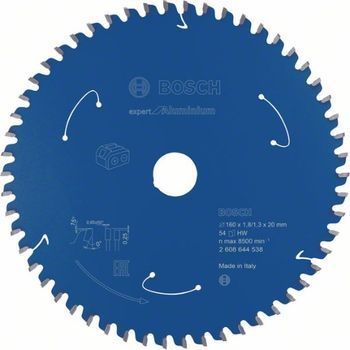 Disco De Sierra Circular Expert For Aluminium Para Sierras Sin Cables 160 x 1,8/1,3 x 20 T54