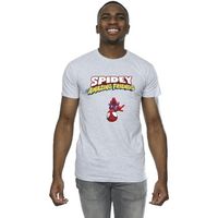 marvel camiseta hanging upside down para hombre