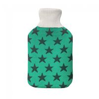 bolsa de agua caliente con funda 17 litros mimo estrellas