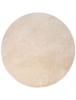 Alfombra Calissa beige 120 cm redondo