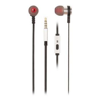 NGS Cross Rally Auriculares con Micrófono Plata