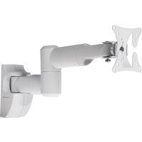 proper swing arm full motion tv bracket white