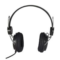 auriculares mcl csq-headnz con cable 35 mm para musica negros