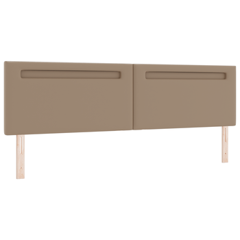 Cabecero De Diseño Simple Cappuccino 200 Cm De Cuero Sintético Cfw77650