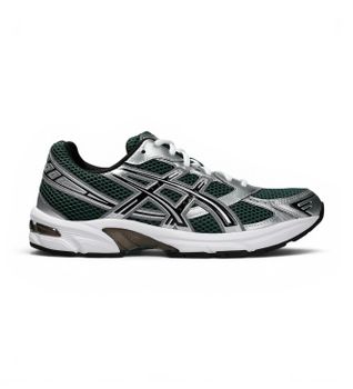Asics para hombre. 1203A609 Zapatillas Gel 1130 verde oscuro (45), Plano, Cordones, Casual