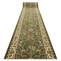 alfombra de pasillo bcf morad klasyk clasico verde oliva 70 cm 70x350 cm