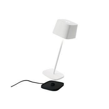 Lámpara De Mesa Led Recargable Y Regulable Zafferano Ofelia Pro White - 2200-2700-3000k - Potencia Máxima 9h