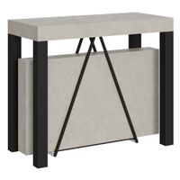 consola extensible 90x40300 cm efecto madera cachemira