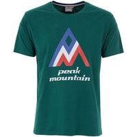 peak mountain camiseta t-shirt manches courtes homme cimes para hombre