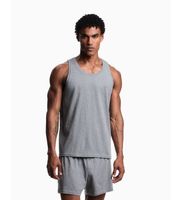 emporio armani para hombre em003789af20672 camiseta pima fabric gris l casual algodon sin mangas  tirantes