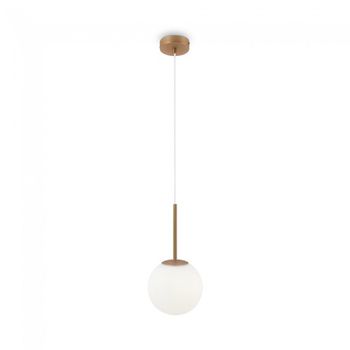Lámpara de techo basic form opal oro