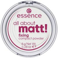 essence colorete  polvos all about matt fixing compact powder para mujer